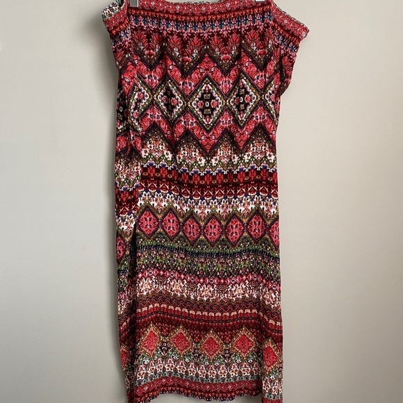 CB Women's Multi-color‎ Boho Pull-on Maxi Skirt Size 3x - Picture 5 of 12